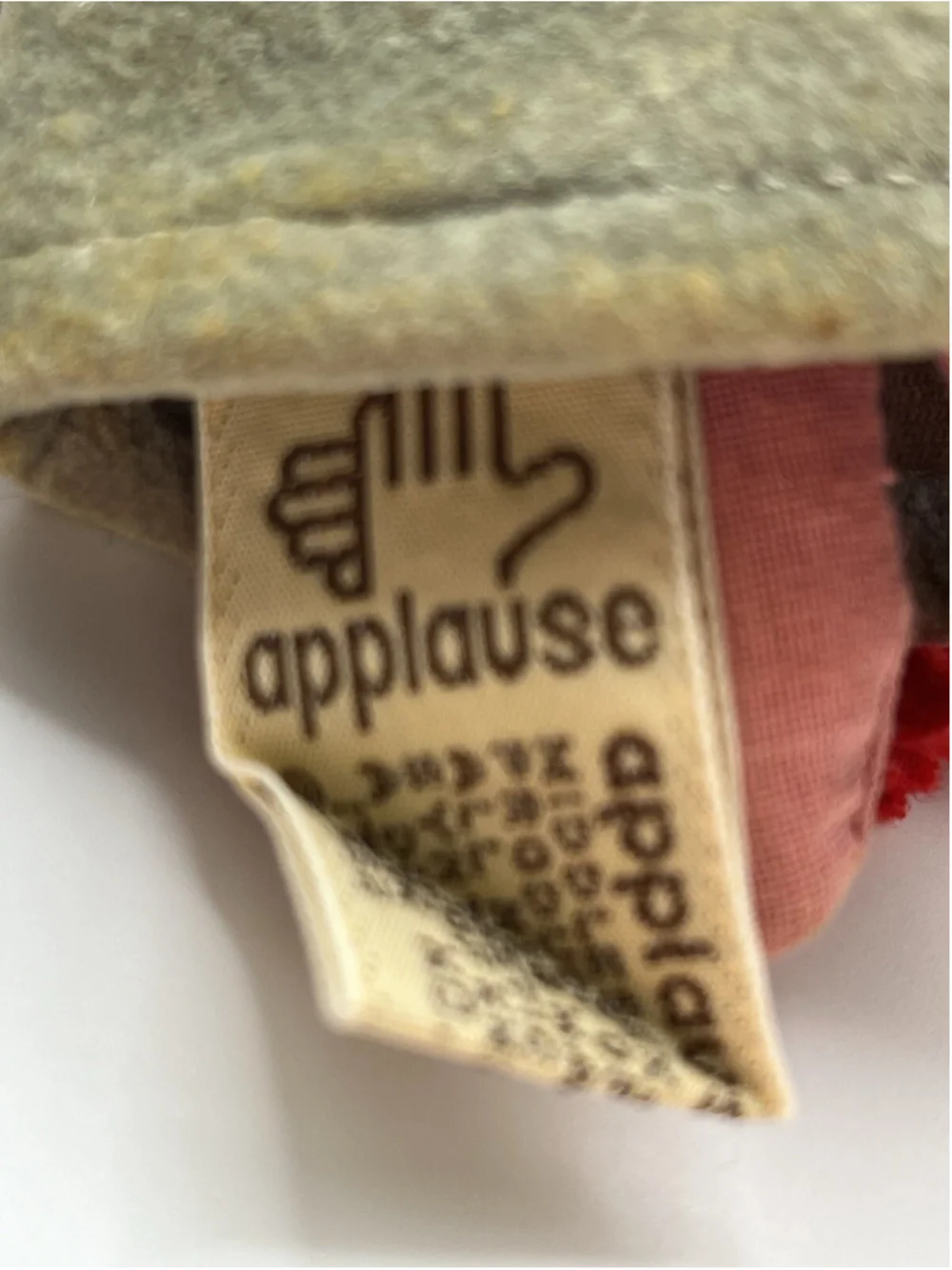Vintage 1982 Applause Wadsworth Hobo Thumb Sucker Doll Plush With Tag 1980's Toy